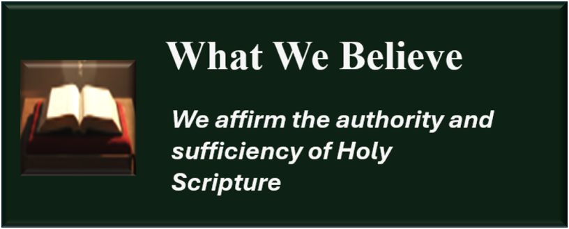 What We Believe